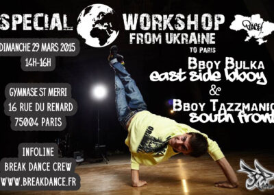 Bboy Tazzmanio et Bulka From UKRAINE