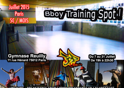 Bboy Training Spot Juillet 2015